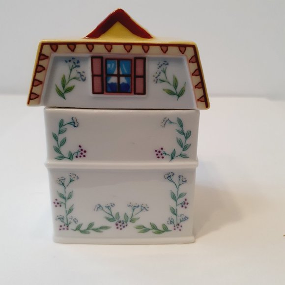Lenox Allspice Ceramic House Container - Multicolor - Picture 12 of 13